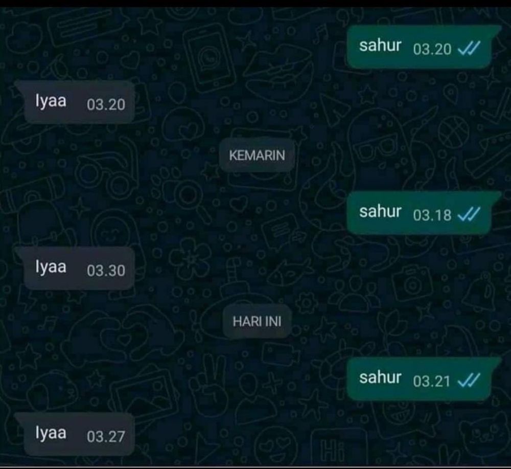 udah nggak ada topik pembicaraan © berbagai sumber