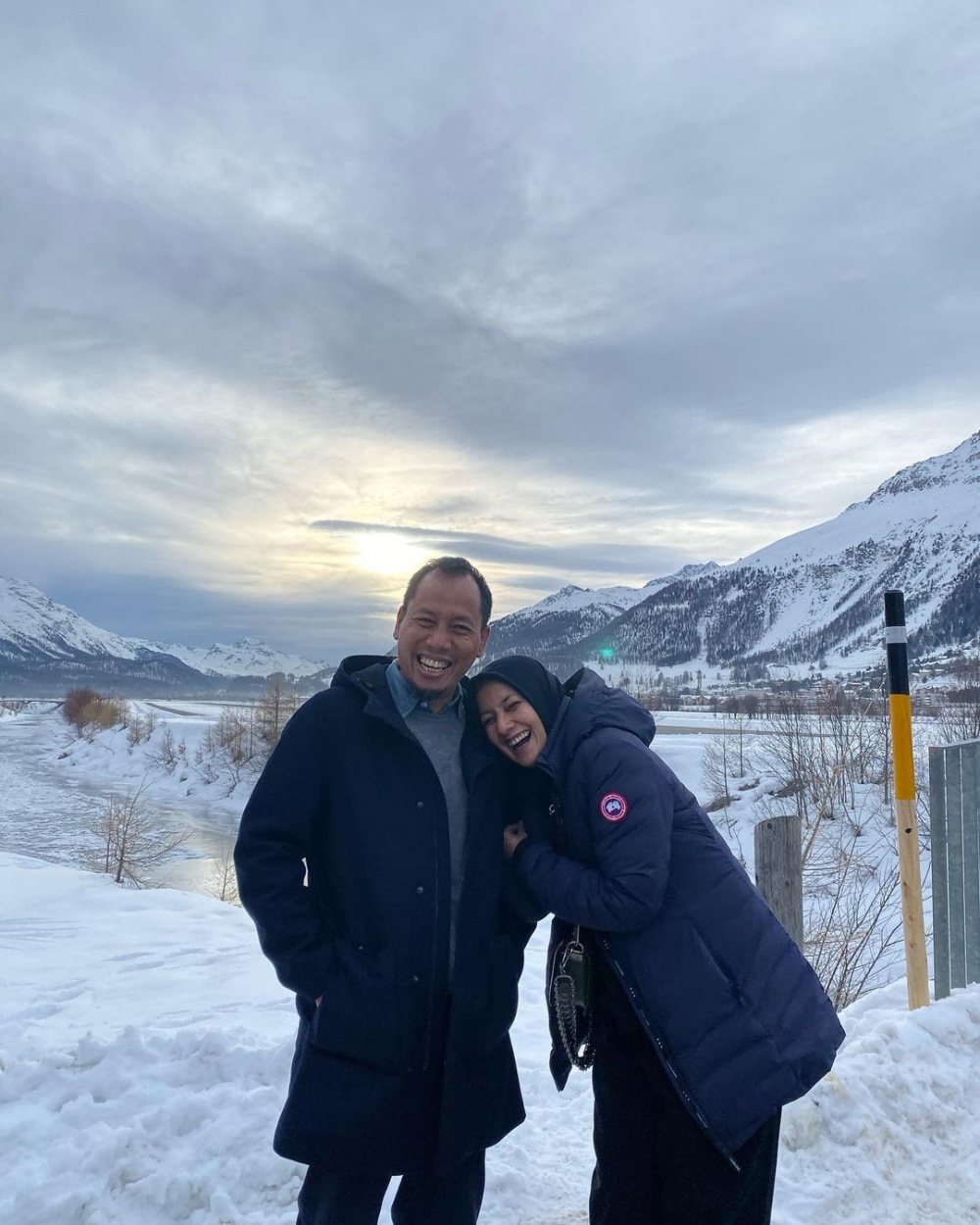 pemain Wedding Agreement dan pasangan © Instagram