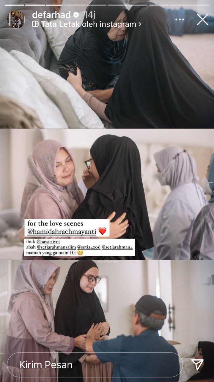 Momen Hamidah Rachmayanti melahirkan © berbagai sumber