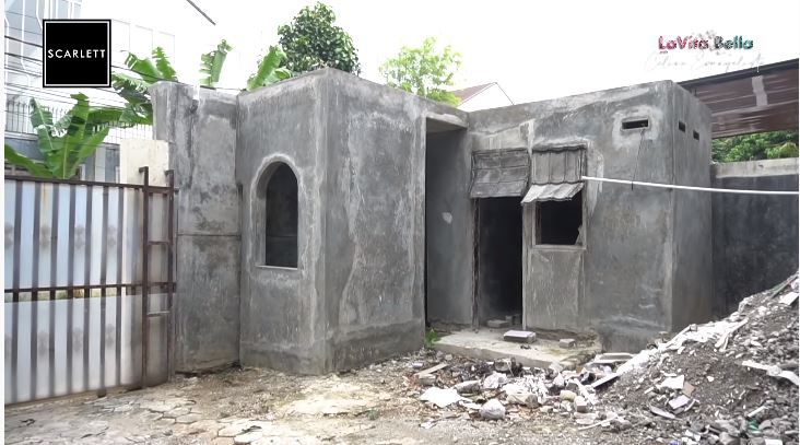 desain rumah baru celine evangelista © YouTube