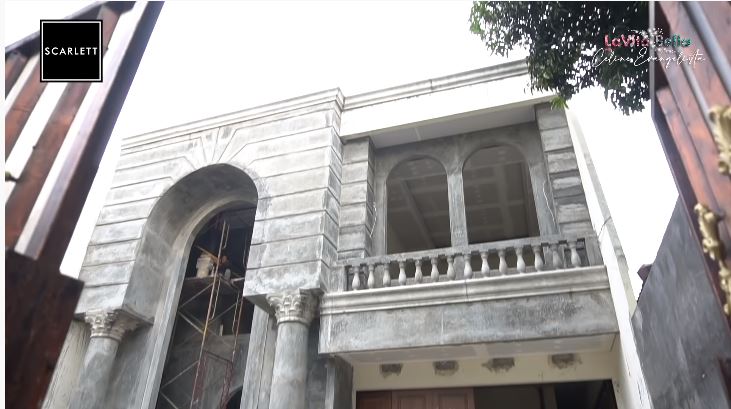 desain rumah baru celine evangelista © YouTube