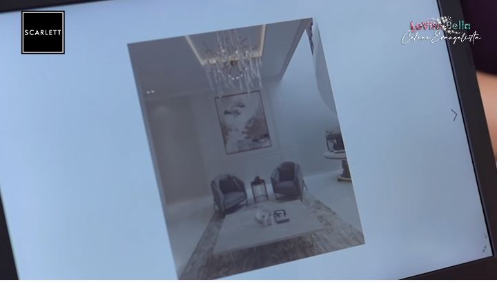 desain rumah baru celine evangelista © YouTube
