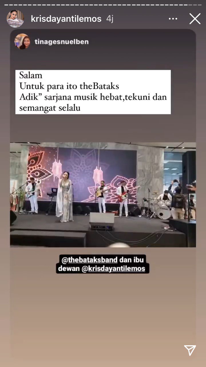 Krisdayanti meriahkan acara bazar ramadan © Instagram/@krisdayantilemos