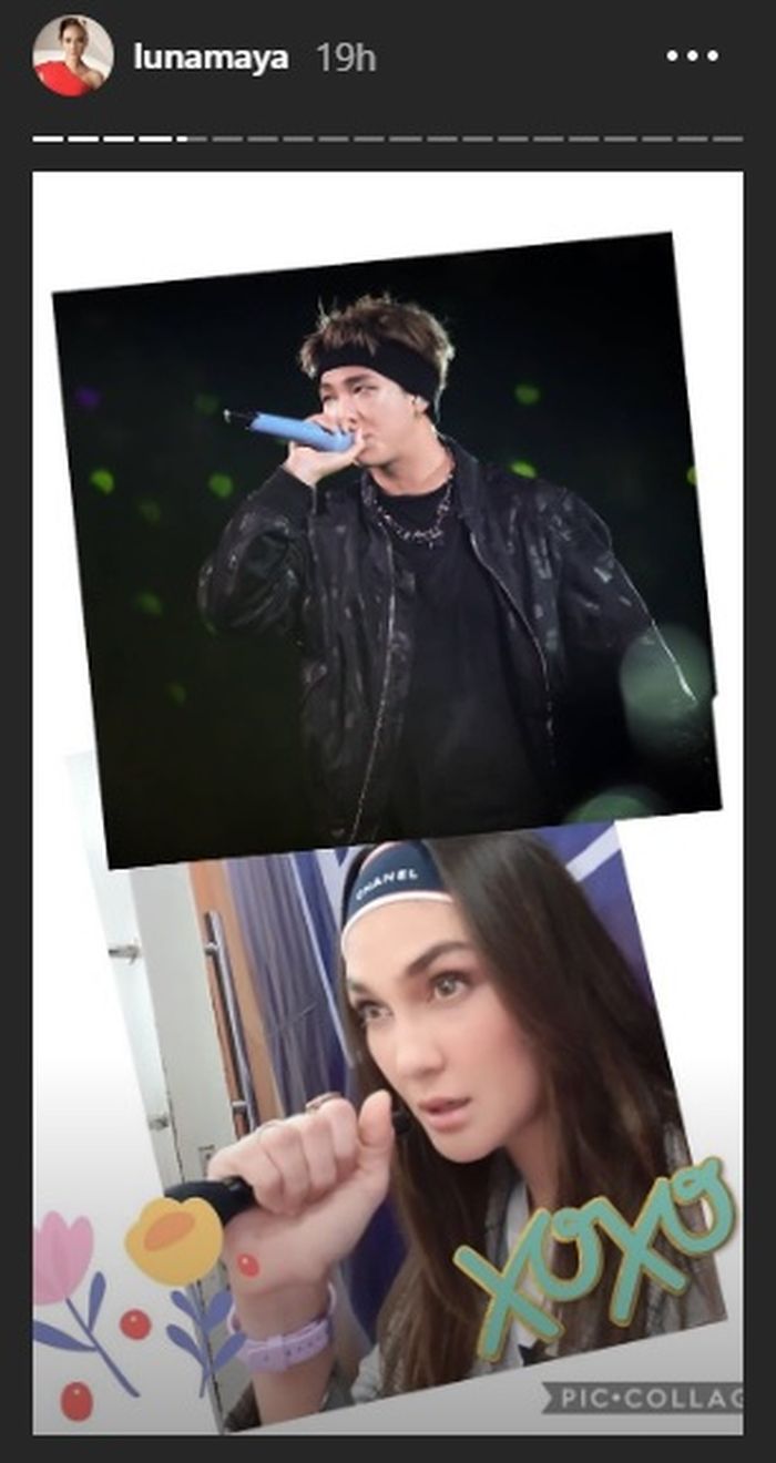 Luna Maya kembaran baju dengan seleb Korea Berbagai sumber