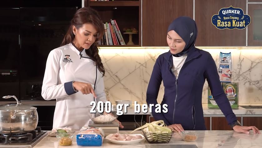 11 Trik Zee Zee Shahab bikin ketupat oats, sehat dan rendah kalori