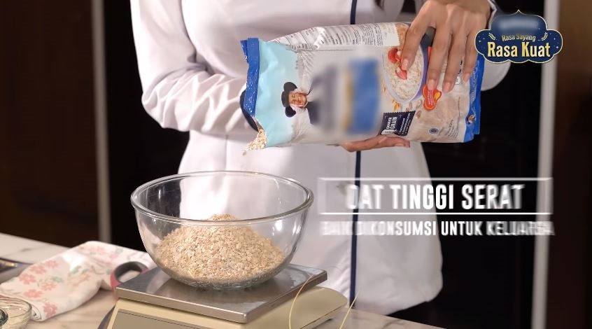 11 Trik Zee Zee Shahab bikin ketupat oats, sehat dan rendah kalori