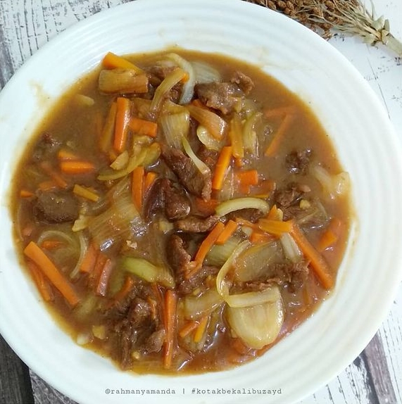 17 Resep olahan daging masak tumis buat sahur, simpel dan bergizi