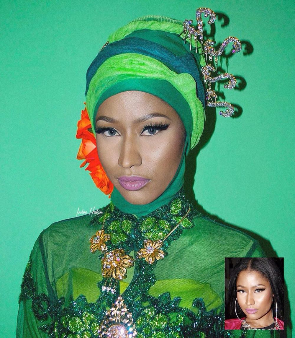 editan seleb luar negeri pakai kebaya © berbagai sumber