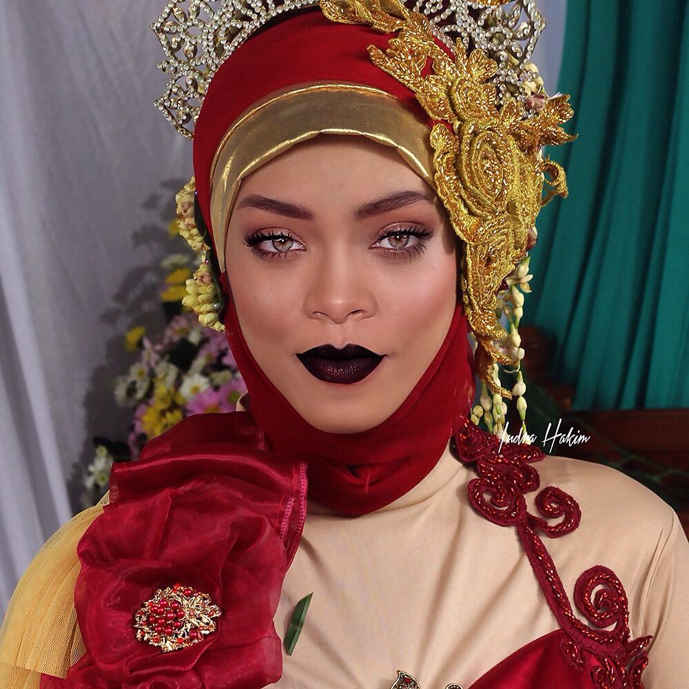 editan seleb luar negeri pakai kebaya © berbagai sumber