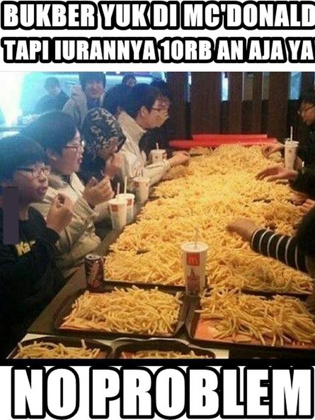 meme bukber tak seindah dibayangkan © berbagai sumber