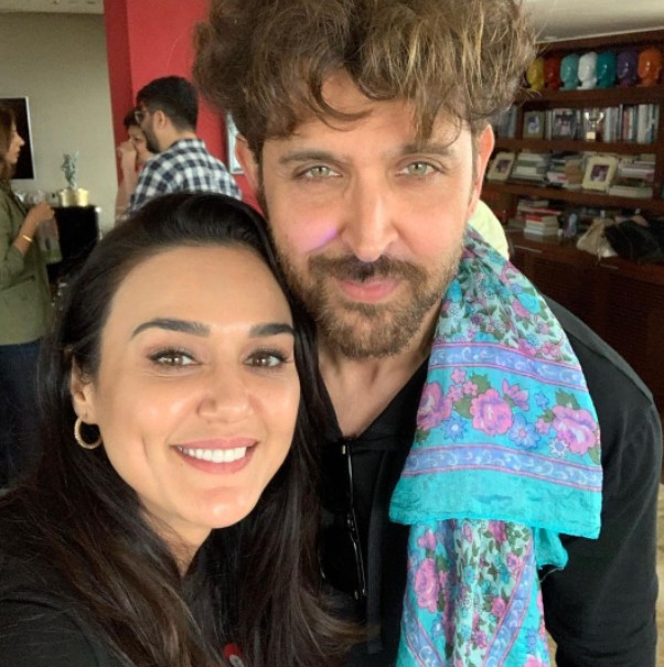 persahabatan Hrithik Roshan Preity Zinta © berbagai sumber
