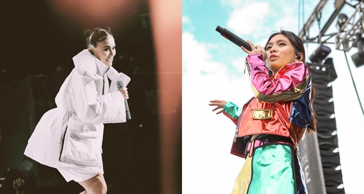 adu gaya manggung Agnez Mo & Niki Zefanya © berbagai sumber