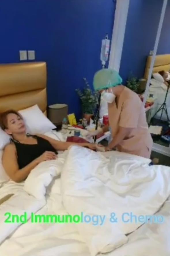 perjuangan kiki fatmala lawan kanker stadium 4 © instagram