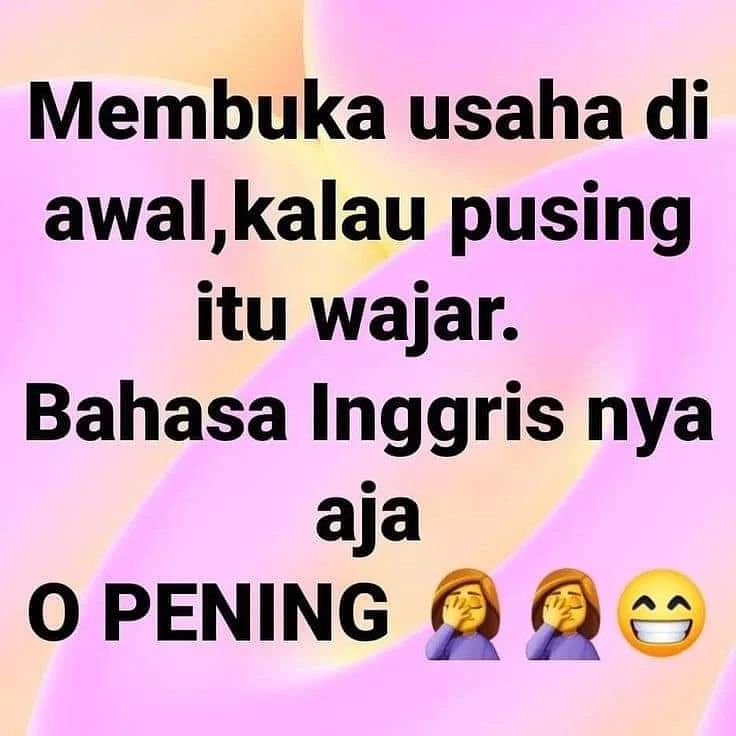 status receh bapak bapak di facebook © Facebook