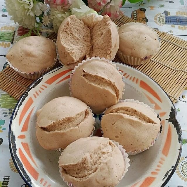 13 Cara membuat bolu kukus putih telur jadi takjil, lembut dan antigag