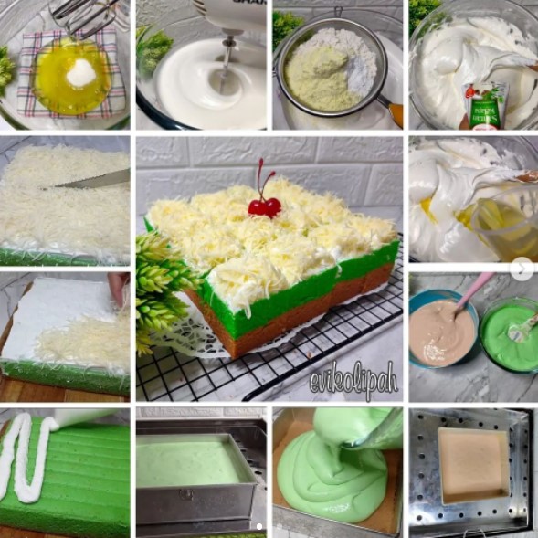 13 Cara membuat bolu kukus putih telur jadi takjil, lembut dan antigag