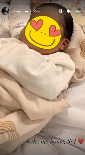 Momen istri Marthino Lio dikaruniai anak pertama © Instagram