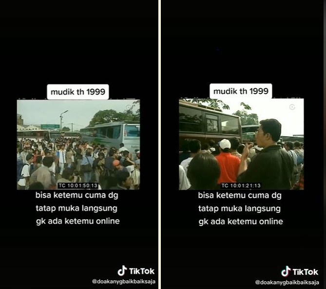suasana mudik 1999 Berbagai sumber