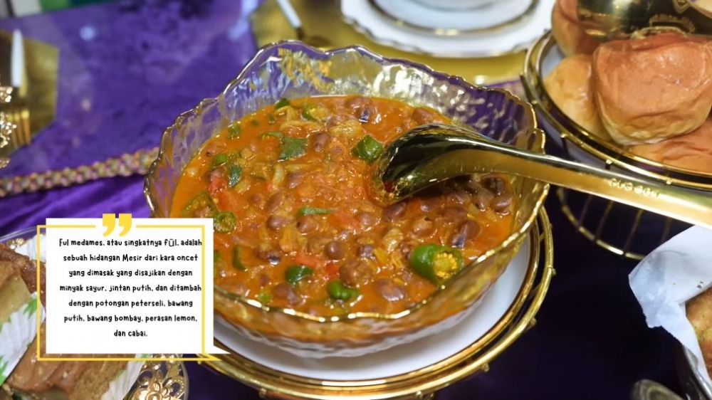13 Menu buka puasa Tasyi Athasyia, mewah ada kurma berbagai negara