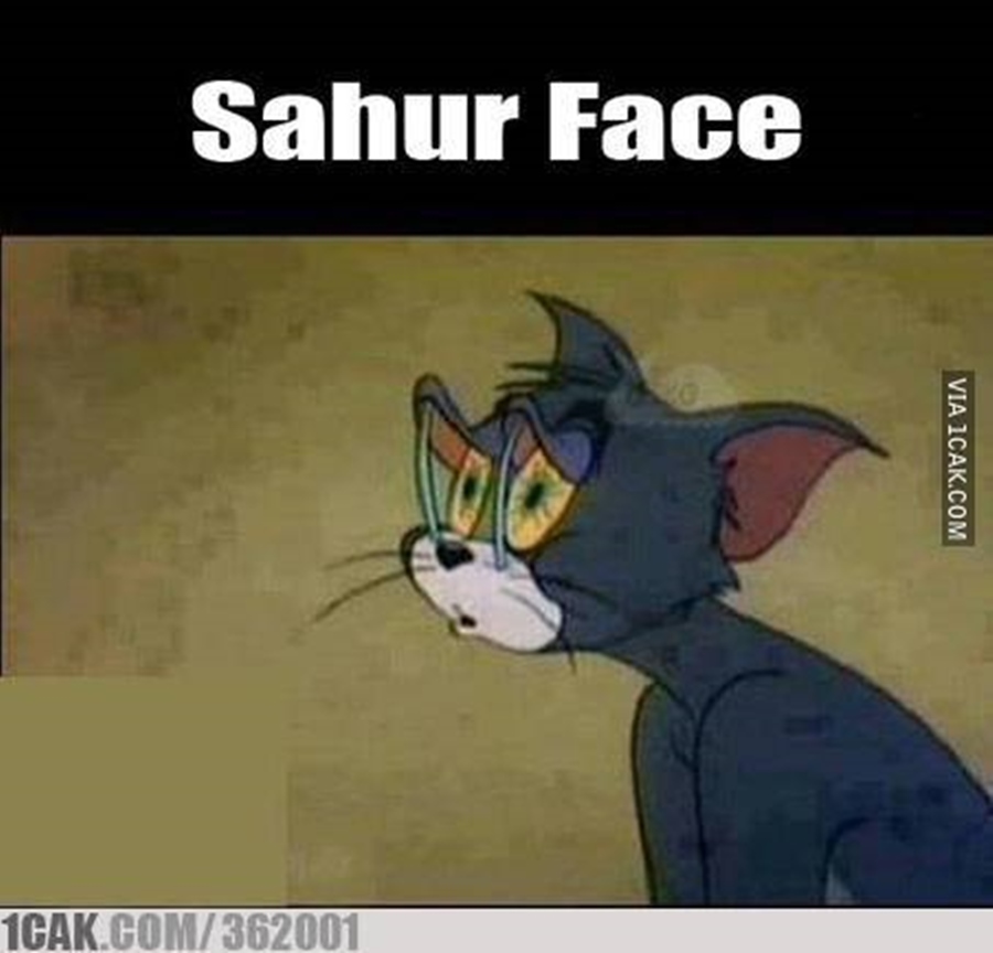 Meme kocak tentang sahur © berbagai sumber