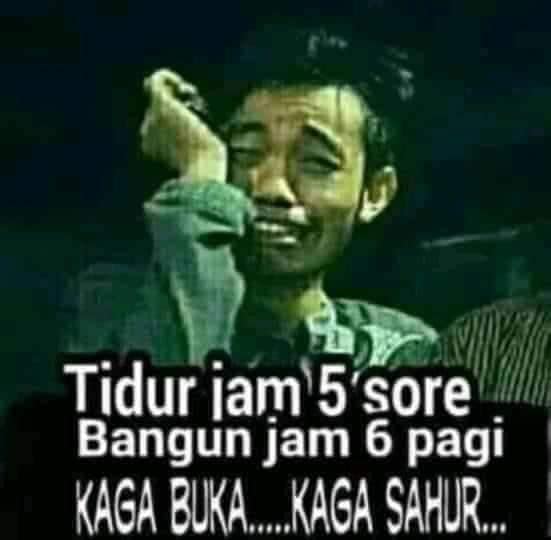 Meme kocak tentang sahur © berbagai sumber