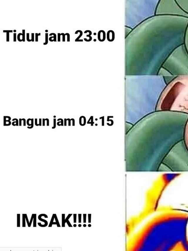 Meme kocak tentang sahur © berbagai sumber Meme kocak tentang sahur © berbagai sumber