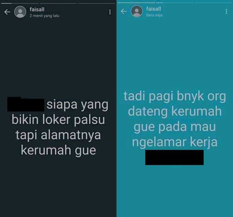 Status Whatsapp soal lowongan kerja © berbagai sumber Status Whatsapp soal lowongan kerja © berbagai sumber