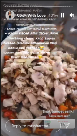 10 Menu masakan rumahan serba tumis ala Sharena Delon, mudah ditiru