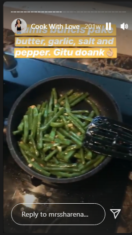 10 Menu masakan rumahan serba tumis ala Sharena Delon, mudah ditiru