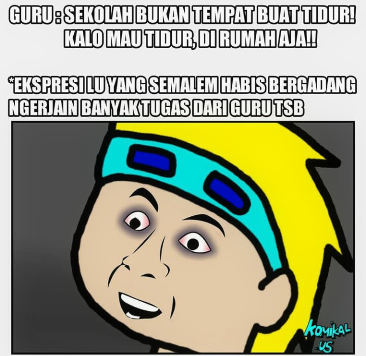13 Meme kocak tentang begadang © 2022 brilio.net