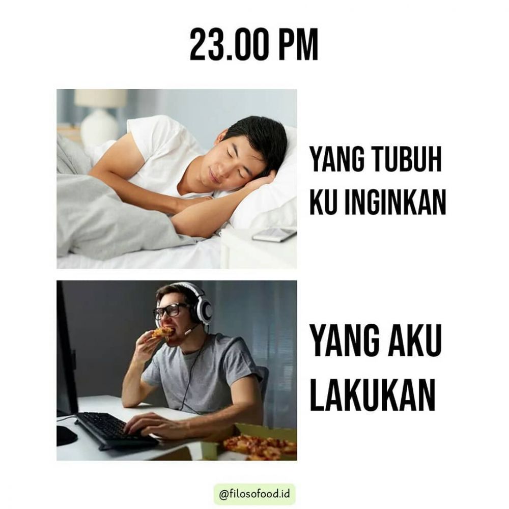 13 Meme kocak tentang begadang © 2022 brilio.net
