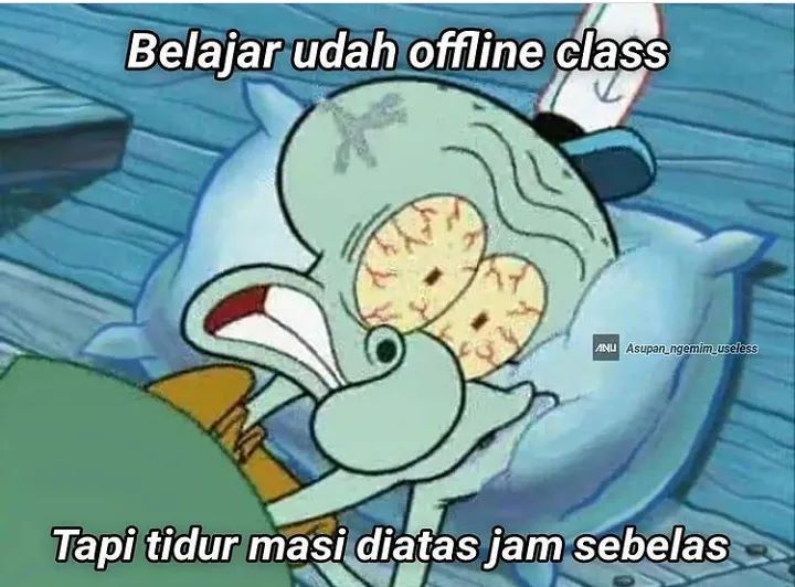 13 Meme kocak tentang begadang © 2022 brilio.net