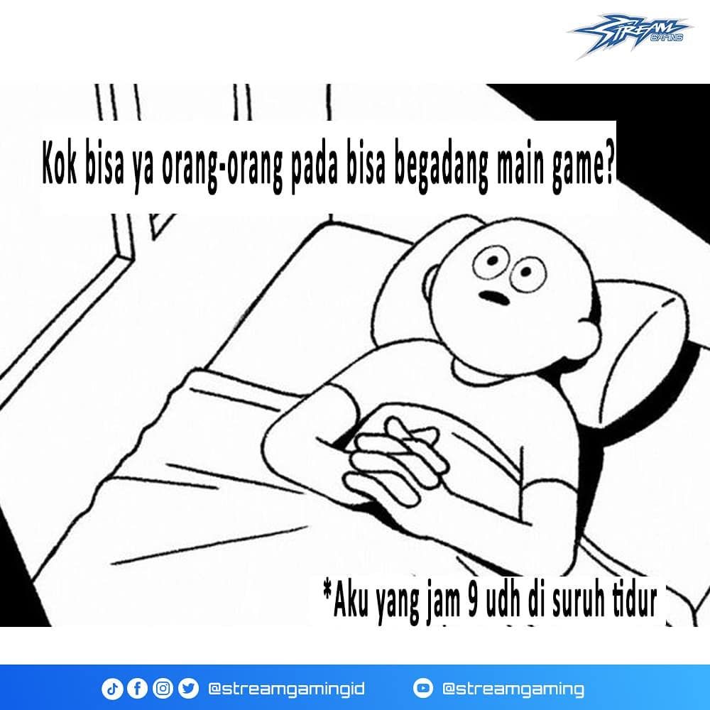 13 Meme kocak tentang begadang © 2022 brilio.net