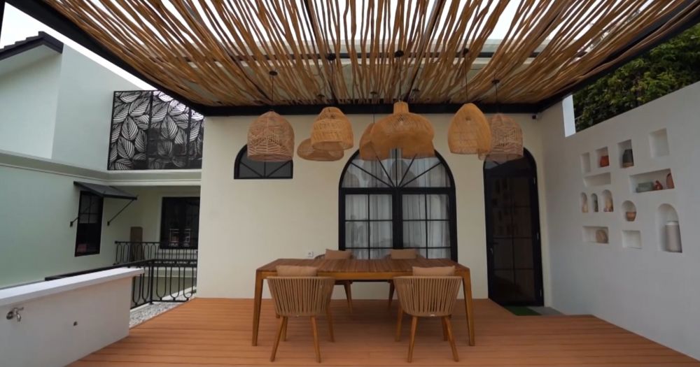 11 Potret rooftop Shireen Sungkar usai renovasi, usung konsep tropical