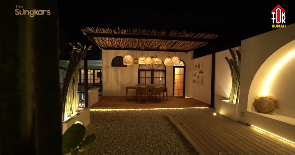 rooftop Shireen Sungkar usai renovasi © YouTube