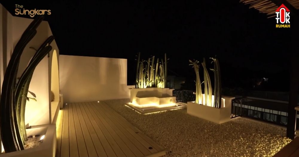 rooftop Shireen Sungkar usai renovasi © YouTube