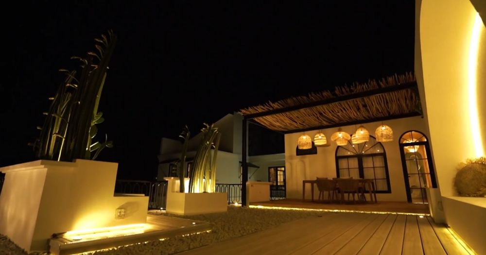 rooftop Shireen Sungkar usai renovasi © YouTube