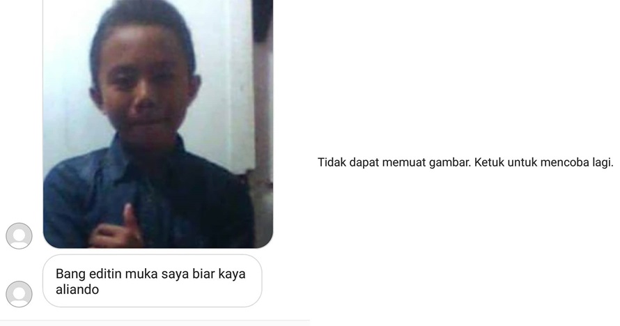 edit foto minta ganteng © Instagram