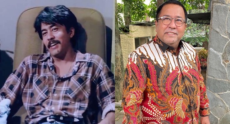 Gaya dulu dan kini seleb jadi pejabat © berbagai sumber Gaya dulu dan kini seleb jadi pejabat © berbagai sumber