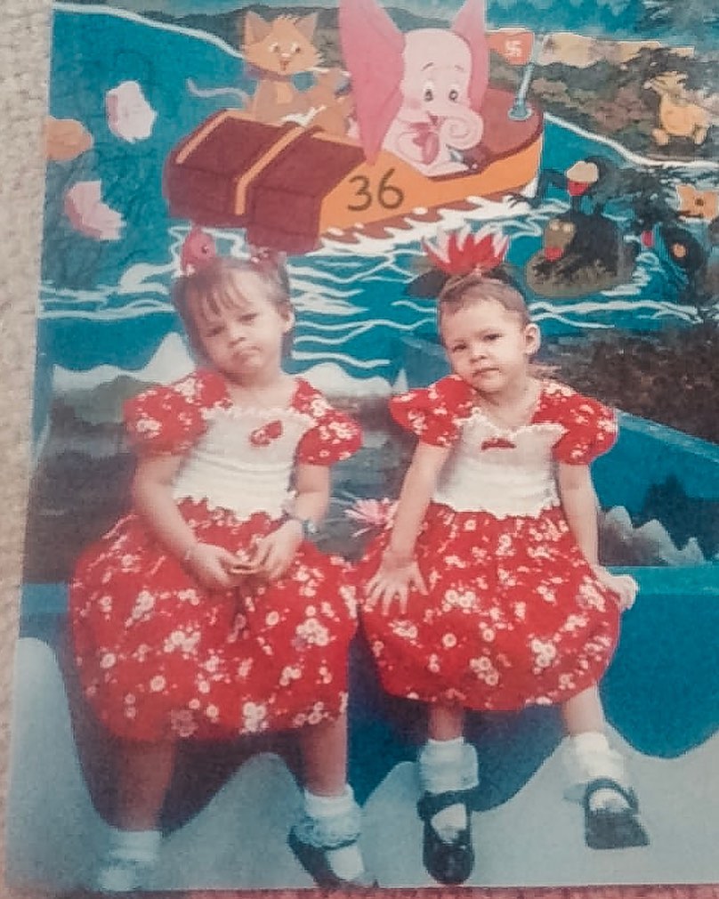 transformasi Olivia dan Sabrina Jensen © berbagai sumber