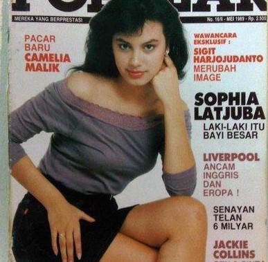 13 Potret masa muda Sophia Latjuba, cantiknya nggak luntur