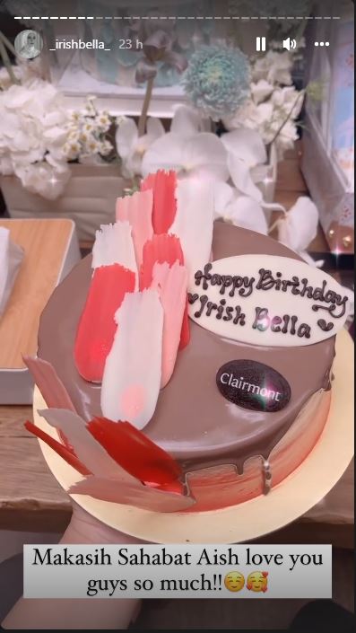 13 Potret kue ultah Irish Bella dari tahun ke tahun, simpel & elegan
