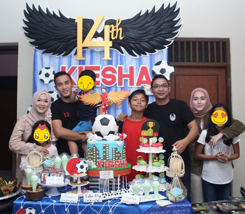 seleb rayakan ultah anak bareng mantan istri © berbagai sumber