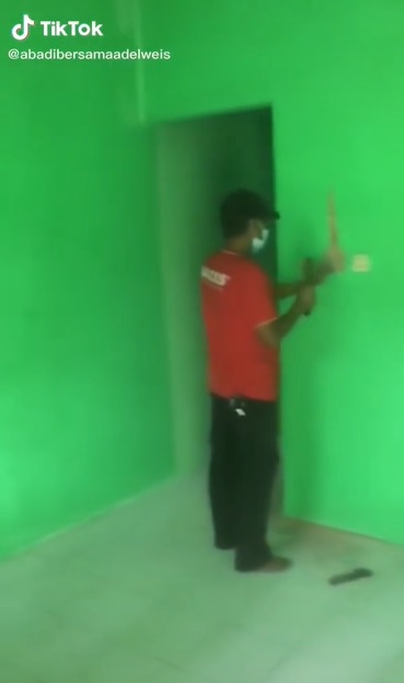transformasi kontrakan tiga petak © TikTok transformasi kontrakan tiga petak © TikTok