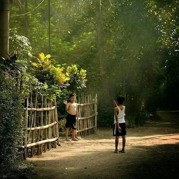 nostalgia di kampung halaman pas kecil © berbagai sumber