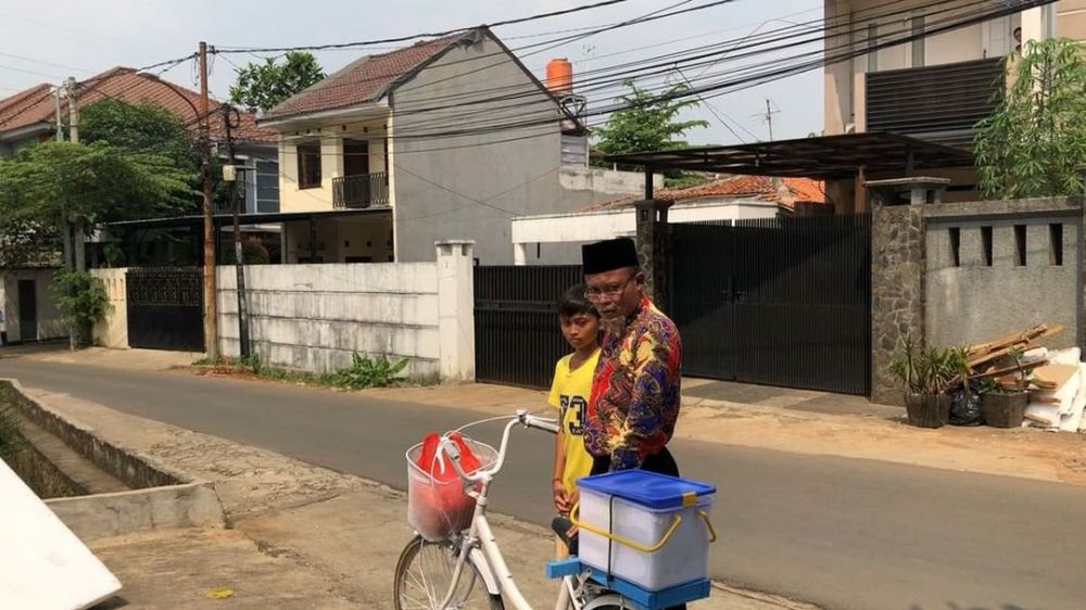 potret kebersamaan sule dan rizwan © berbagai sumber