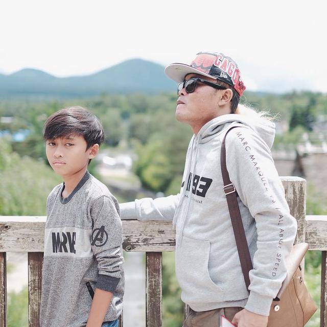 potret kebersamaan sule dan rizwan © berbagai sumber