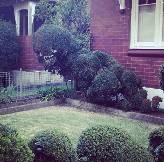 dekorasi taman nyeleneh © berbagai sumber