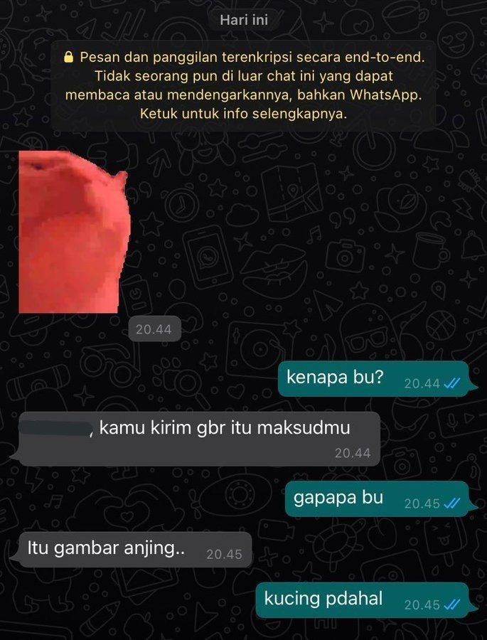 Potret chat lucu pengajar dan murid © berbagai sumber