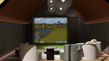 9 Potret desain rumah baru Ayu Dewi, hadirkan karaoke & golf simulator